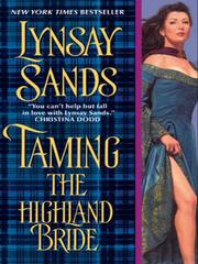 Cover of Taming the Highland Bride by Lynsay Sands