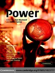Cover of Power by Alan Blackwell