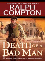 Cover of Ralph Compton Death of a Bad Man by Ralph Compton