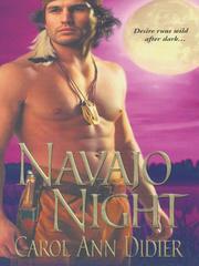 Front cover of Navajo Night by Carol A Didier