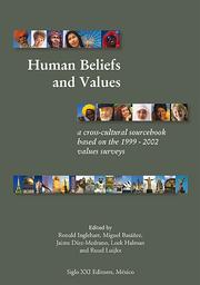 Front cover of Human beliefs and values by Ronald Inglehart