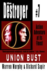Cover of The Destroyer #7 by Warren Murphy