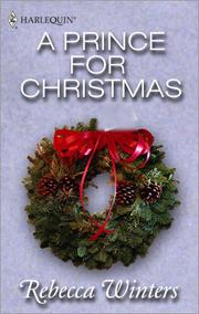 Cover of A Prince for Christmas by Rebecca Winters
