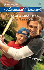 Front cover of One of a Kind Dad by Daly Thompson