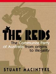 Cover of Reds by Stuart Macintyre