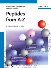 Front cover of Peptides from A to Z by Hans-Dieter Jakubke