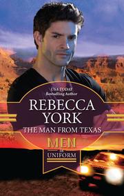 Front cover of The Man from Texas by Rebecca York