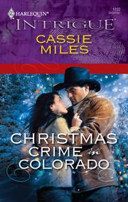 Front cover of Christmas Crime in Colorado by Cassie Miles