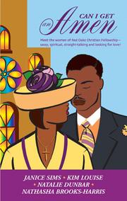 Front cover of Can I Get an Amen by Janice Sims