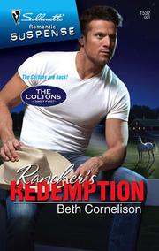 Cover of Rancher's Redemption by Beth Cornelison