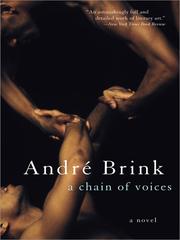 Front cover of Chain of Voices by Andre Brink