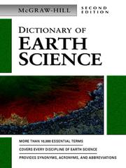Front cover of Dictionary of Earth Science by McGraw-Hill