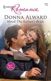 Cover of Hired: The Italian's Bride by Donna Alward