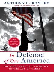 Front cover of In Defense of Our America by Anthony D Romero