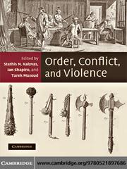 Front cover of Order, Conflict, and Violence by Stathis N Kalyvas
