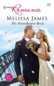 Cover of His Housekeeper Bride by Melissa James