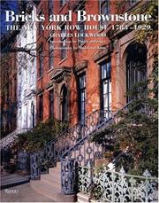 Cover of Bricks & brownstone by Charles Lockwood