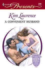 Cover of A Convenient Husband by Kim Lawrence