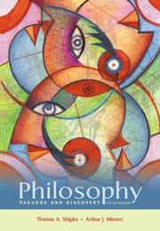 Cover of Philosophy by Thomas A. Shipka