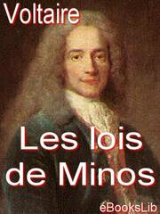 Front cover of Les lois de Minos by Voltaire