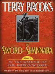 Front cover of In the Shadow of the Warlock Lord by Terry Brooks
