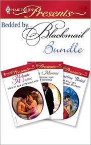 Cover of Bedded by Blackmail Bundle by Melanie Milburne