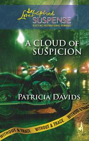 Front cover of A Cloud of Suspicion by Patricia Davids
