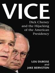 Cover of Vice by Lou Dubose