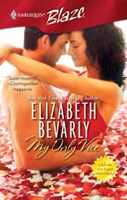 Cover of My Only Vice by Elizabeth Bevarly