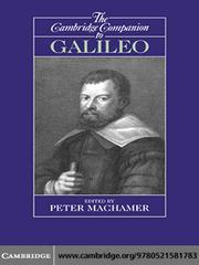 Cover of The Cambridge Companion to Galileo by Peter Machamer