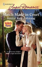 Front cover of Match Made in Court by Janice Johnson