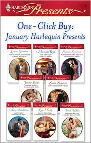 Front cover of One-Click Buy: January 2009 Harlequin Presents by Lynne Graham