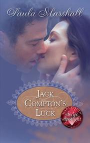 Cover of Jack Compton's Luck by Paula Marshall