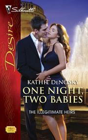 Cover of One Night, Two Babies by Kathie DeNosky