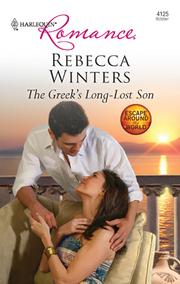 Front cover of The Greek's Long-Lost Son by Rebecca Winters