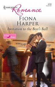 Front cover of Invitation to the Boss's Ball by Fiona Harper