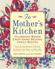 Cover of In mother's kitchen by Ann Cooper