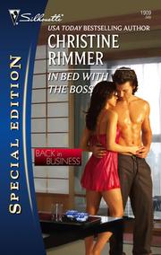 Cover of In Bed with the Boss by Christine Rimmer