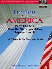 Cover of Betting on America by James W Cortada