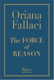 Front cover of The force of reason = by Oriana Fallaci