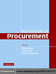 Front cover of Handbook of Procurement by Nicola Dimitri