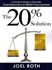 Cover of The 20% Solution by Joel Roth