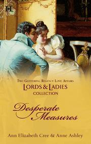 Cover of Desperate Measures by Ann Elizabeth Cree