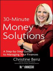 Cover of Morningstar's 30-Minute Money Solutions by Christine Benz