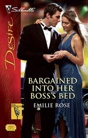 Cover of Bargained Into Her Boss's Bed by Emilie Rose