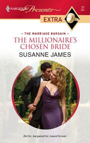Front cover of The Millionaire's Chosen Bride by Susanne James