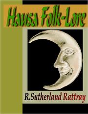 Cover of HAUSA FOLK-LORE by R. Sutherland Rattray