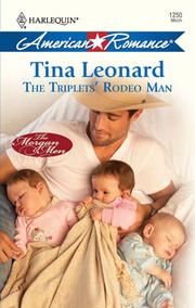Front cover of The Triplets' Rodeo Man by Tina Leonard