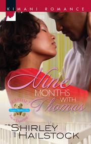 Front cover of Nine Months with Thomas by Shirley Hailstock