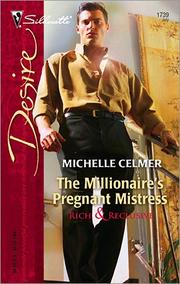 Front cover of The Millionaire’s Pregnant Mistress by Michelle Celmer